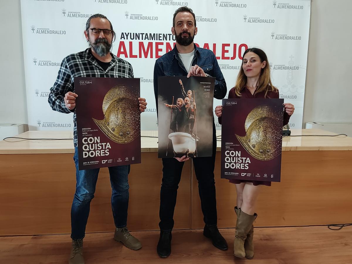 El humor de ‘Conquistadores’ llegará al teatro el próximo viernes