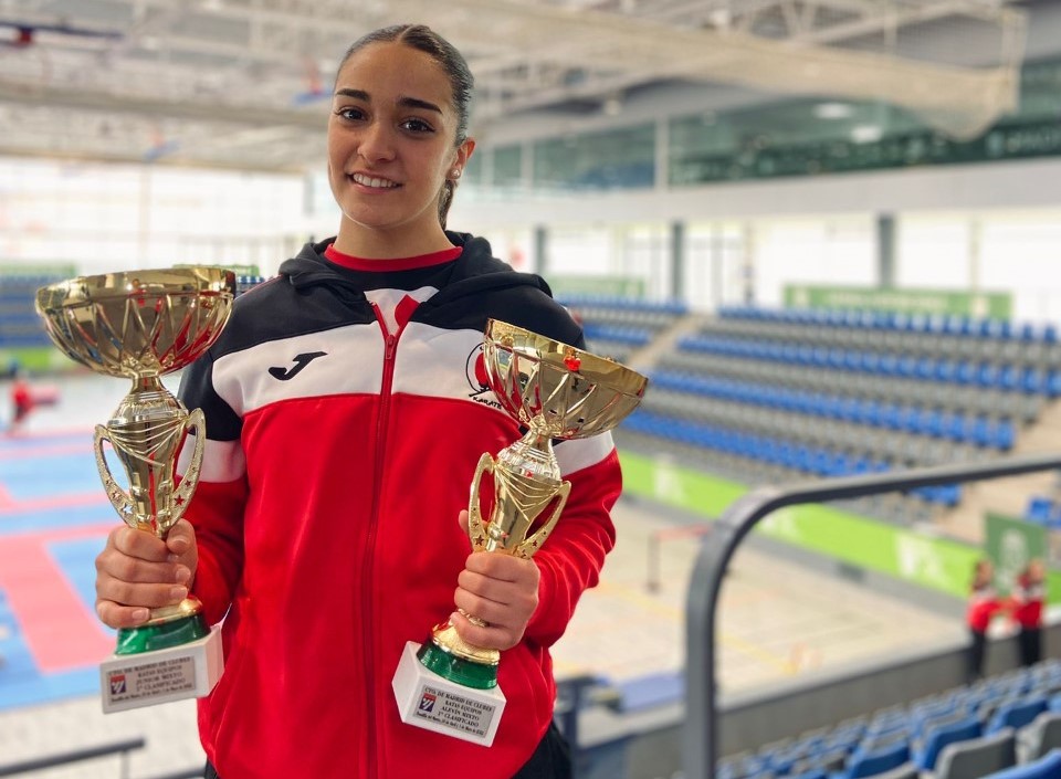 Paola García se lleva dos trofeos en el Campeonato de Madrid