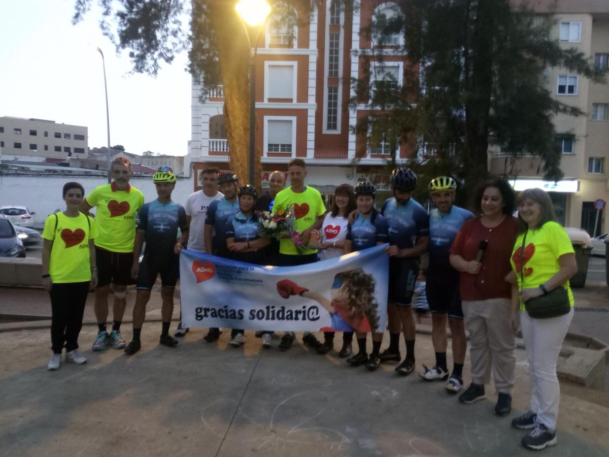 Pedro Hierro finaliza con éxito sus 400 kilómetros non-stop a beneficio de ADMO
