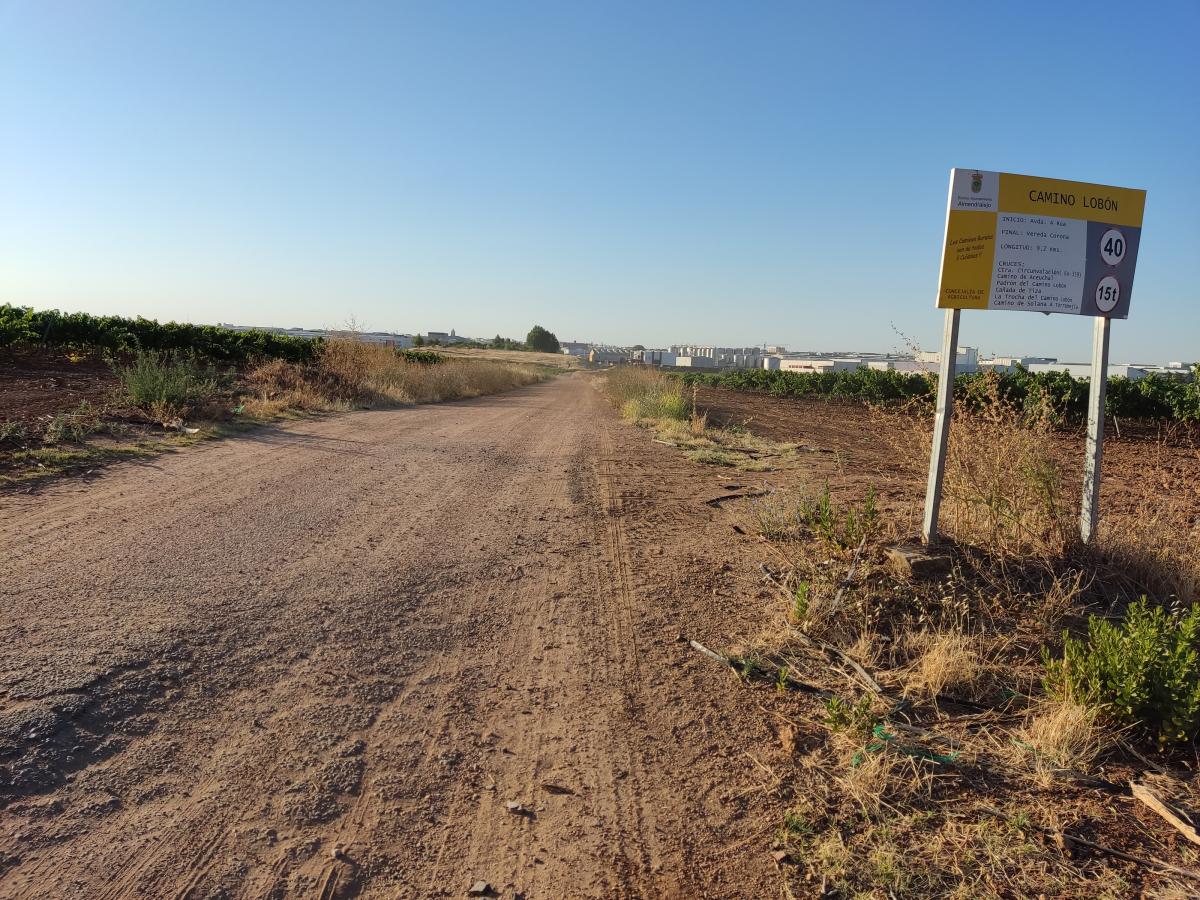 La Junta de Extremadura aprueba las obras de mejora del camino Lobón