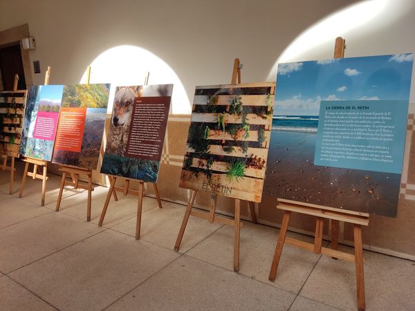 El Ministerio de Defensa expone ‘espacios naturales’ en Almendralejo