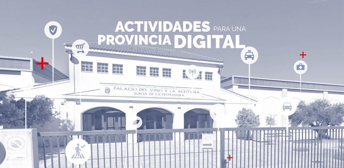 Almendralejo acogerá las actividades de ‘Provincia digital’ del 1 al 3 de junio