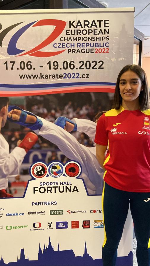 Paola García comienza hoy su participación en el Europeo junior de Karate en la modalidad de kata