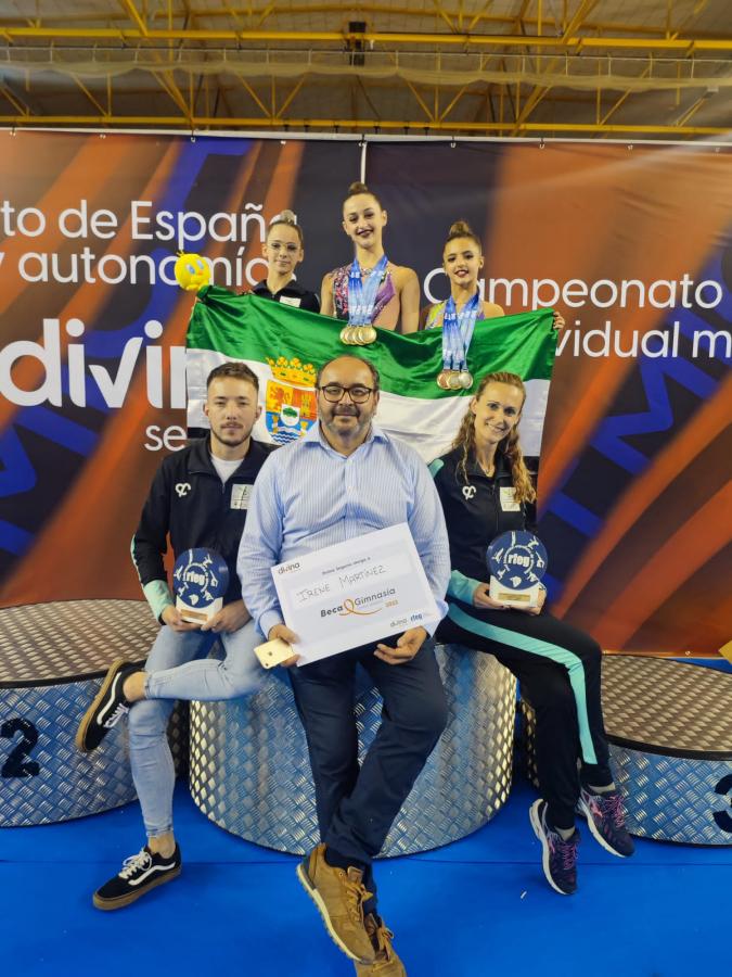 Irene Martínez consigue el Campeonato de España de gimnasia  de primera categoría general 