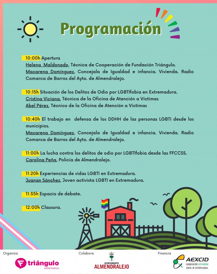 El foro de pueblos contra la homofobia y transfobia se celebrará en Almendralejo