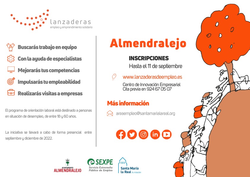 Una nueva lanzadera de empleo comenzará en septiembre