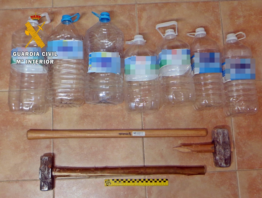 La Guardia Civil investiga a los autores de los robos en una caseta de riego de Almendralejo