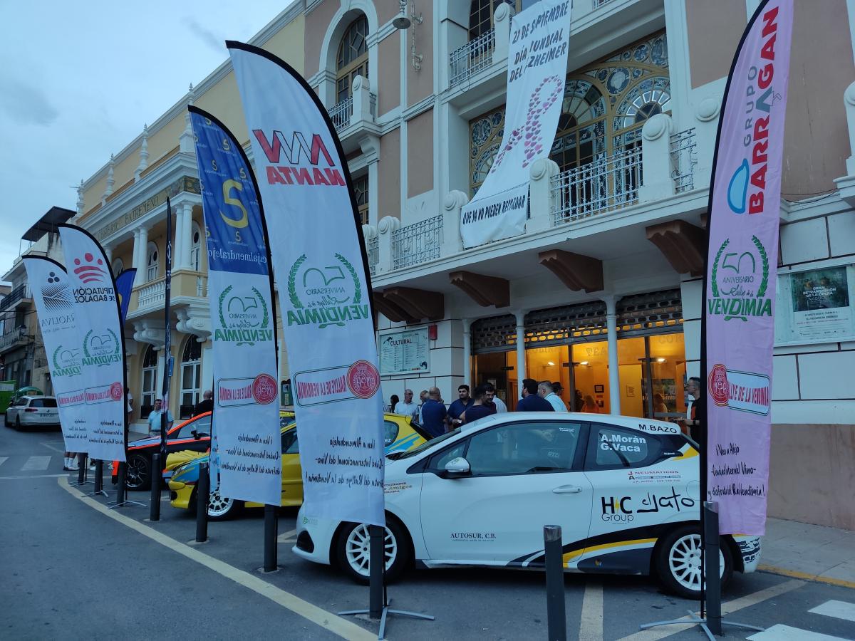 85 equipos participarán desde el viernes en el Rallye de la Vendimia