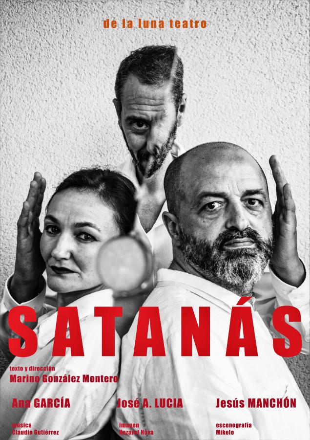 La compañía De La Luna Teatro pone en escena “Satanás” el viernes en el Carolina 