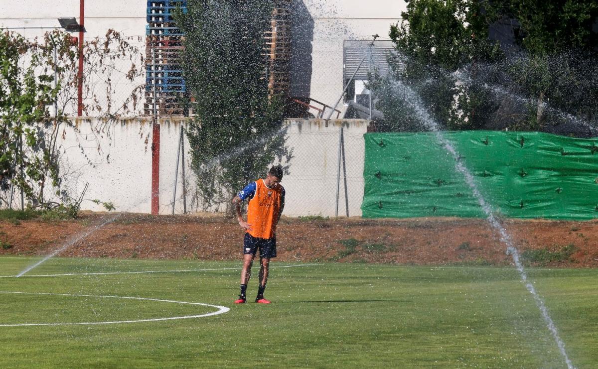 Competitividad máxima en los entrenamientos del Extremadura