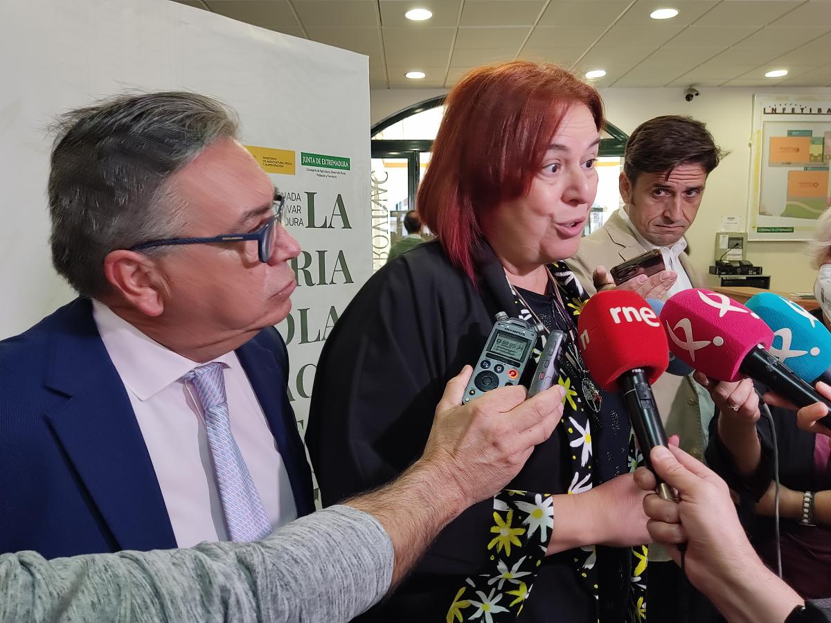 García Bernal aboga por la mayor profesionalización del sector olivarero