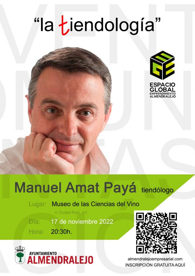 El empresario Manuel Amat Payá ofrecerá una charla la próxima semana