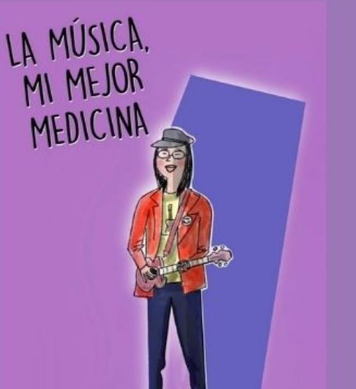 Mayte García Mora presenta su cómic en la sede de Feafes Almendralejo