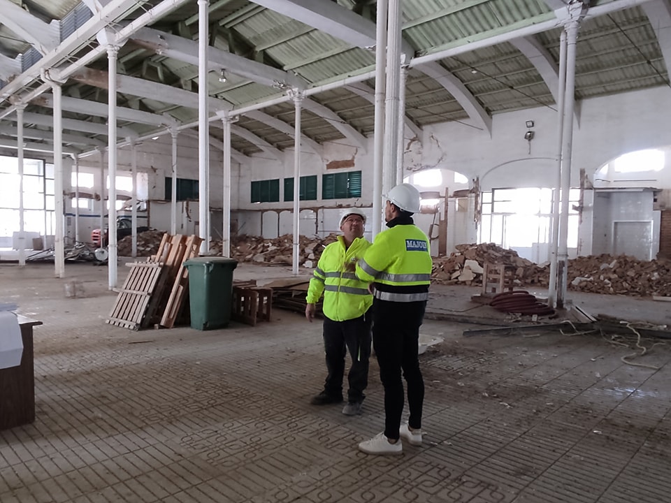 Comienzan las obras de reforma de la antigua plaza del Mercado