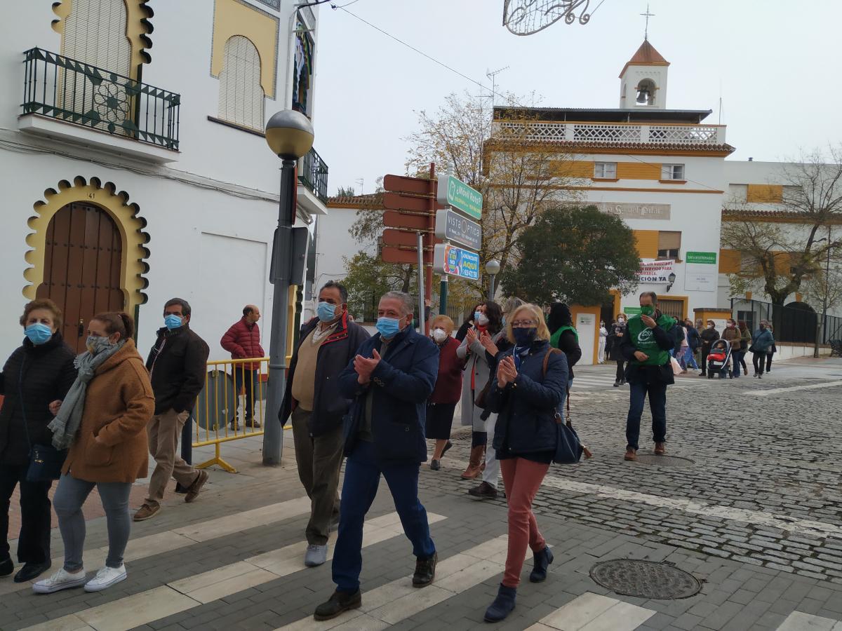 Trabajadores de San Juan de Dios se manifiestan para “asegurar el empleo”