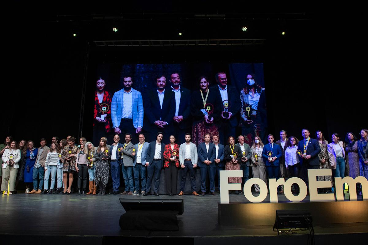 Varias empresas almendralejenses, ganadoras de los premios ‘Extremadura región emprendedora’