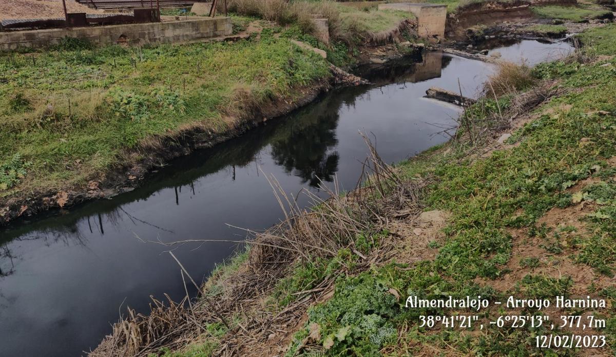 La Plataforma contra la Contaminación denuncia el estado de los arroyos al Seprona
