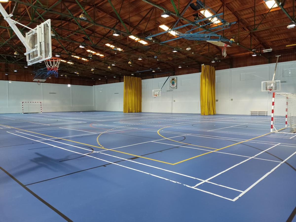 Las mejoras en instalaciones deportivas incluyen el marcador del pabellón Europa