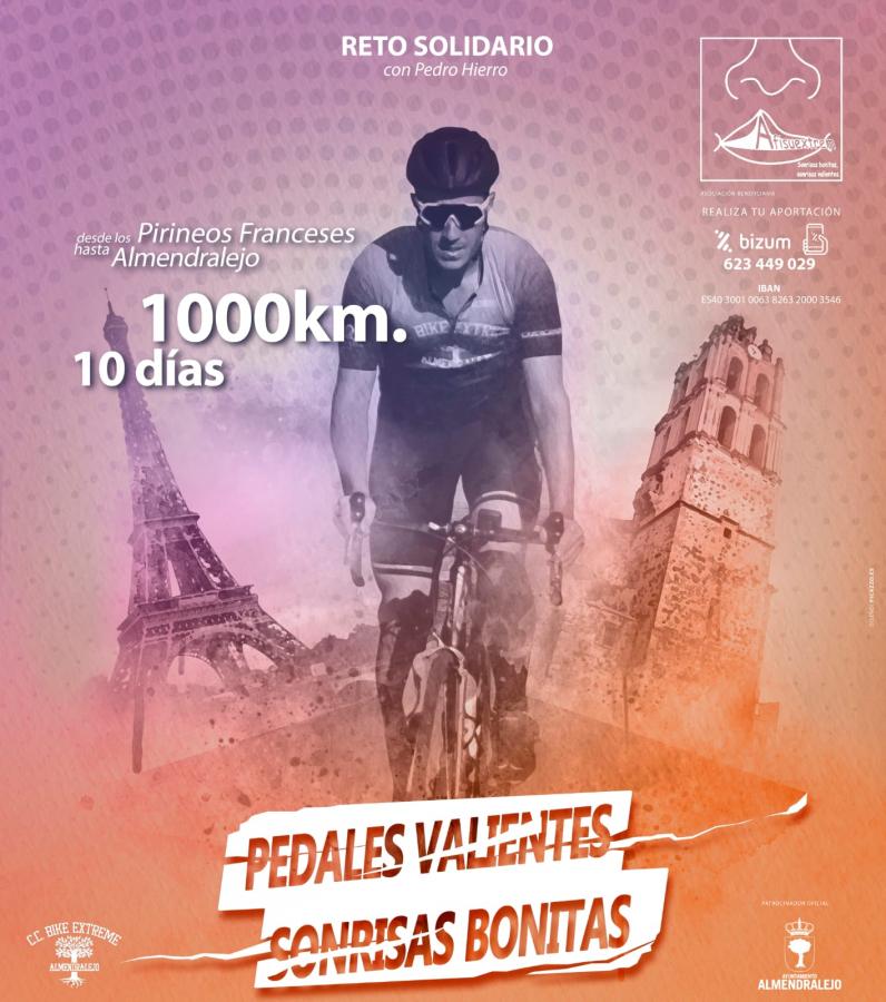 Pedro Hierro recorrerá 1.000 kilómetros en bici a favor de Afisuextrem