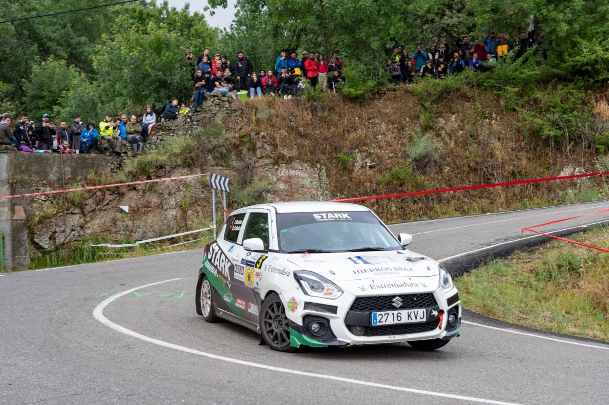 Triunfo de Montes y Collado en el 37 Rallye Norte de Extremadura